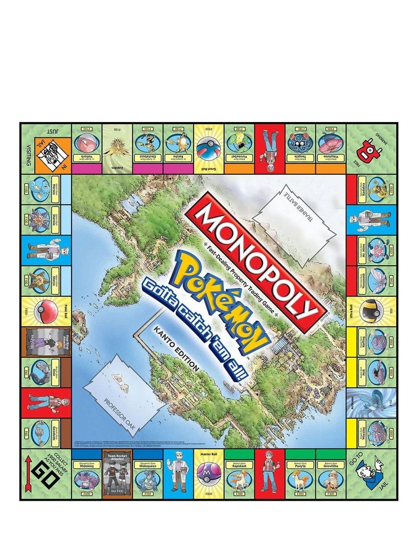 Pokemon - Monopoly: Pokemon Kanto Edition - Image 1