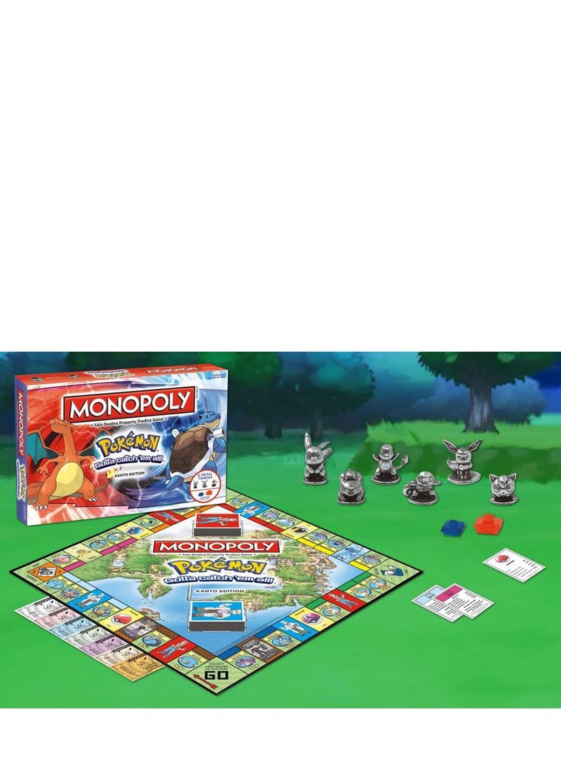 Pokemon - Monopoly: Pokemon Kanto Edition - Image 1
