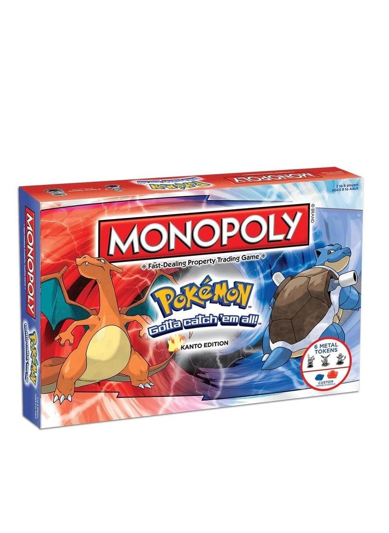Pokemon - Monopoly: Pokemon Kanto Edition - Image 1