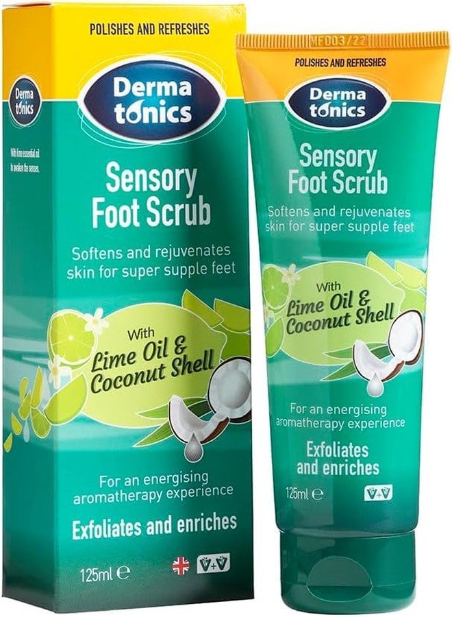 Dermatonics Sensory Foot Scrub 125ml & Foot Soak 350g | Exfoliates, Softens & Improves Skin - Image 2