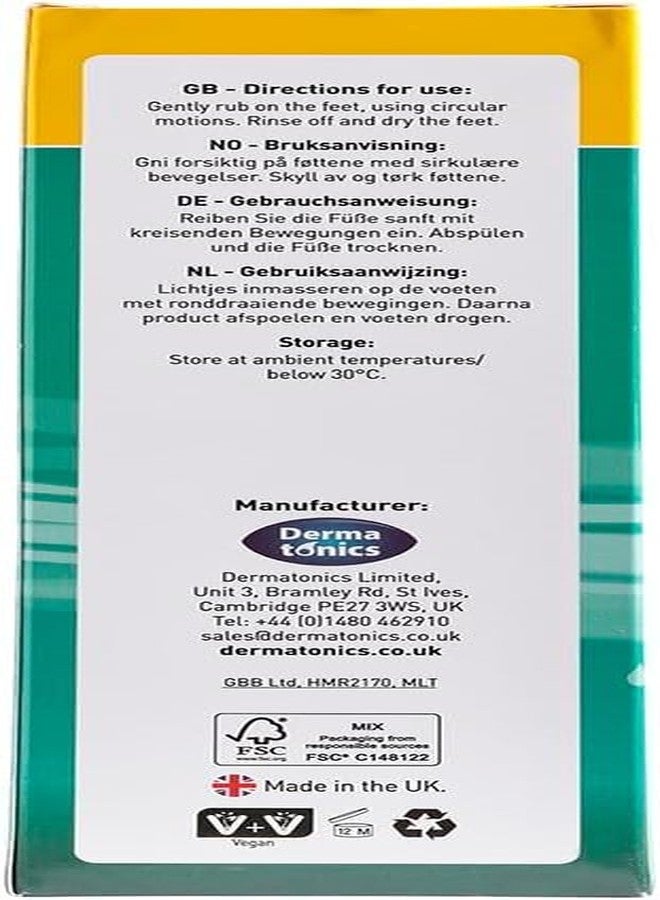 Dermatonics Sensory Foot Scrub 125ml & Foot Soak 350g | Exfoliates, Softens & Improves Skin - Image 5