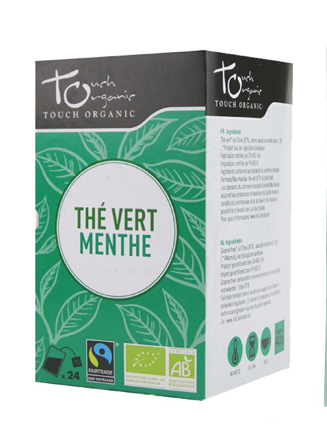 Touch Organic Green Tea With Mint