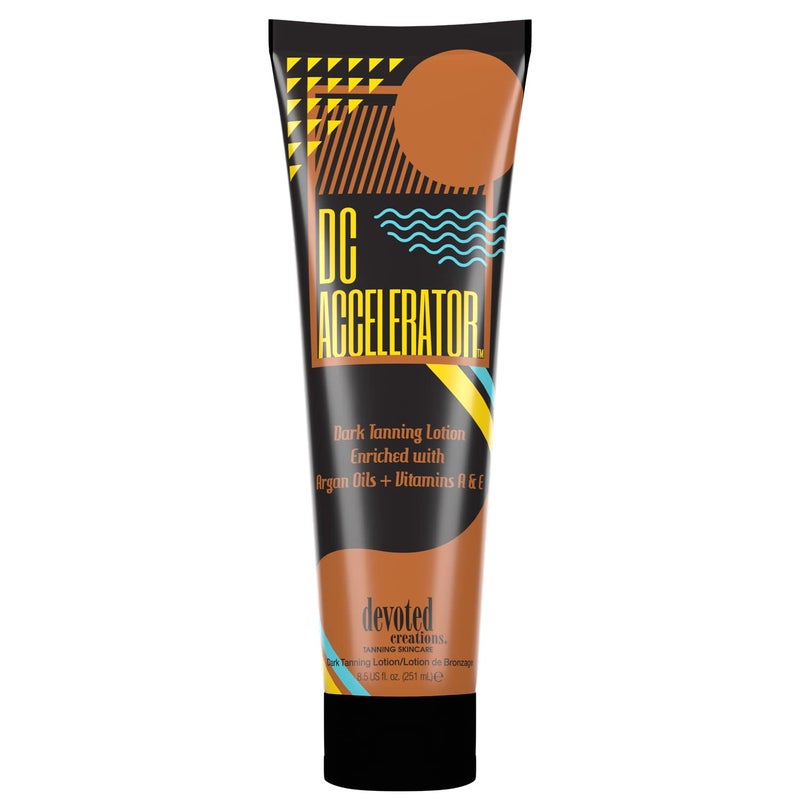Devoted Creations DC Accelerator Dark Tanning Lotion 8.5 oz - Image 1