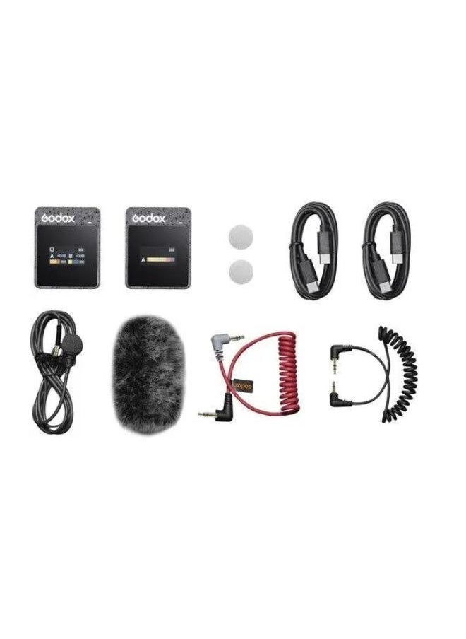 Godox - Godox MoveLink II M1 single 2.4GHz Wireless Microphone System for Cameras - Image 1