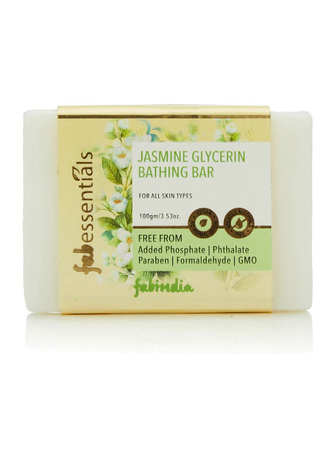 Fabindia Fabessentials Bathing Bar Jasmine  - Image 1
