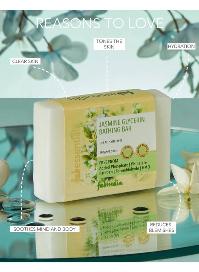 Fabindia Fabessentials Bathing Bar Jasmine  - Image 4