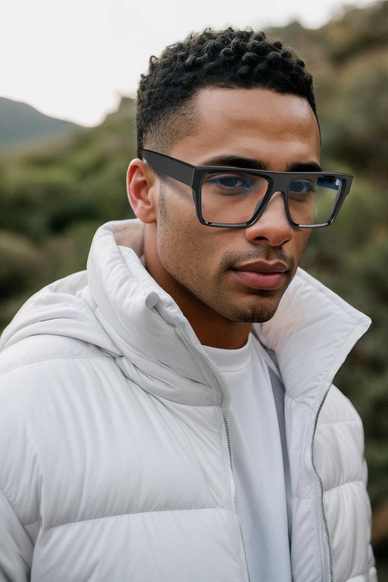 VISOONE Square Full Rim Blue Light Blocking Glasses Large Fashion Computer Multi Colors Eyeglass Frame Women Men ALBA - Image 2