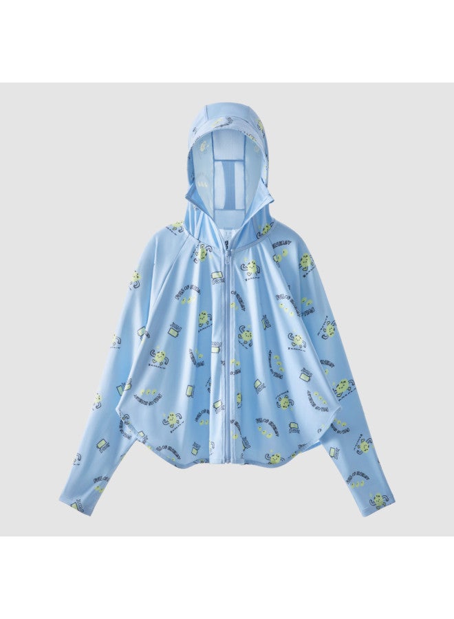 Bananain Xiao Liangpi Series 3 Sun Protection Cape - Kids' Uv Protective Skin Jacket (upf50+), Unisex Lightweight Ice Silk Coat - Image 2