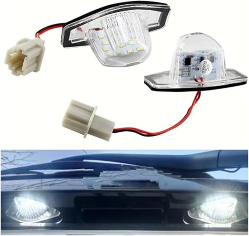 QASULER 2PCS License Plate Light for Various Car Models - Image 4