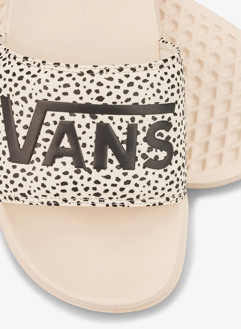 VANS Beige Trippy Grain LA Costa Unisex Slides for Women | Best Price UAE