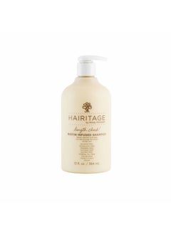 Hairitage Hairitage Length Check Biotin Shampoo with Jamaican Black Castor Oil | Thickening + Volumizing | Sulfate Free + Color Safe + Vegan | Hydrating Repair Shampoo for Thinning Hair 13 Fl Oz 