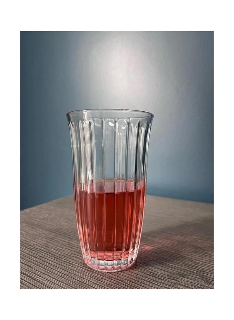 Paşabahçe Pasabahce Joy Tumbler 475cc – 4-Piece Large Drinking Glass Set GB - Image 2