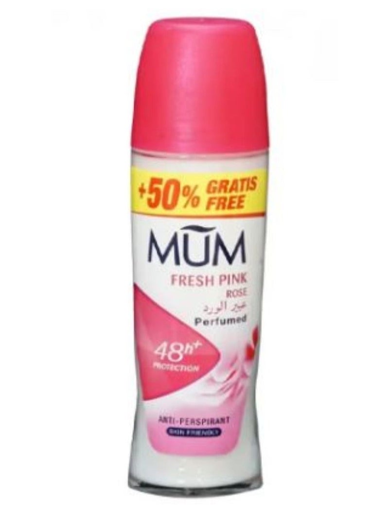 Mum Deodorant Roll On Rose Scent 75 ml - Image 3