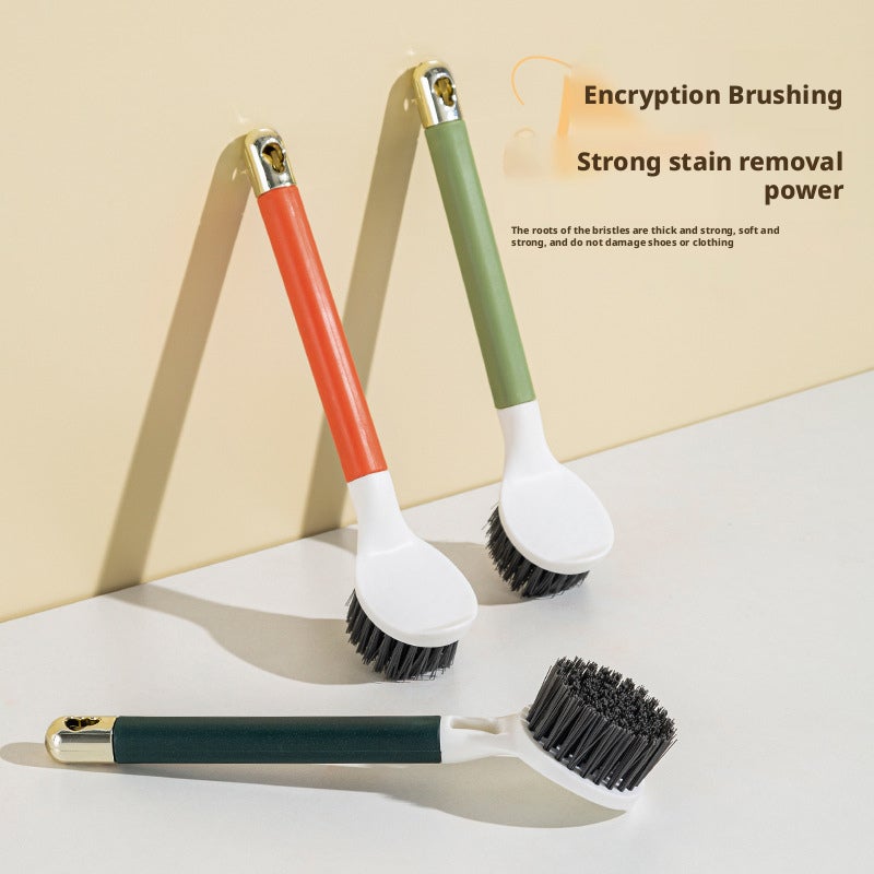 Kitchen Pot Brush Long Handle Non-Stick Cleaning Brush - Image 2