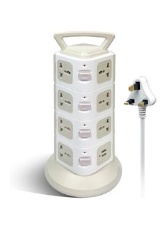 SKY-TOUCH Vertical Tower Power Strip Universal with 14 Charging Multi Plugs 4 USB Ports, Electric Charging Station Surge Protector - pzsku/Z3870380D8A0636E4A6DDZ/45/_/1720522366/b3671217-c092-4ab2-93e4-5c62cef9eabe