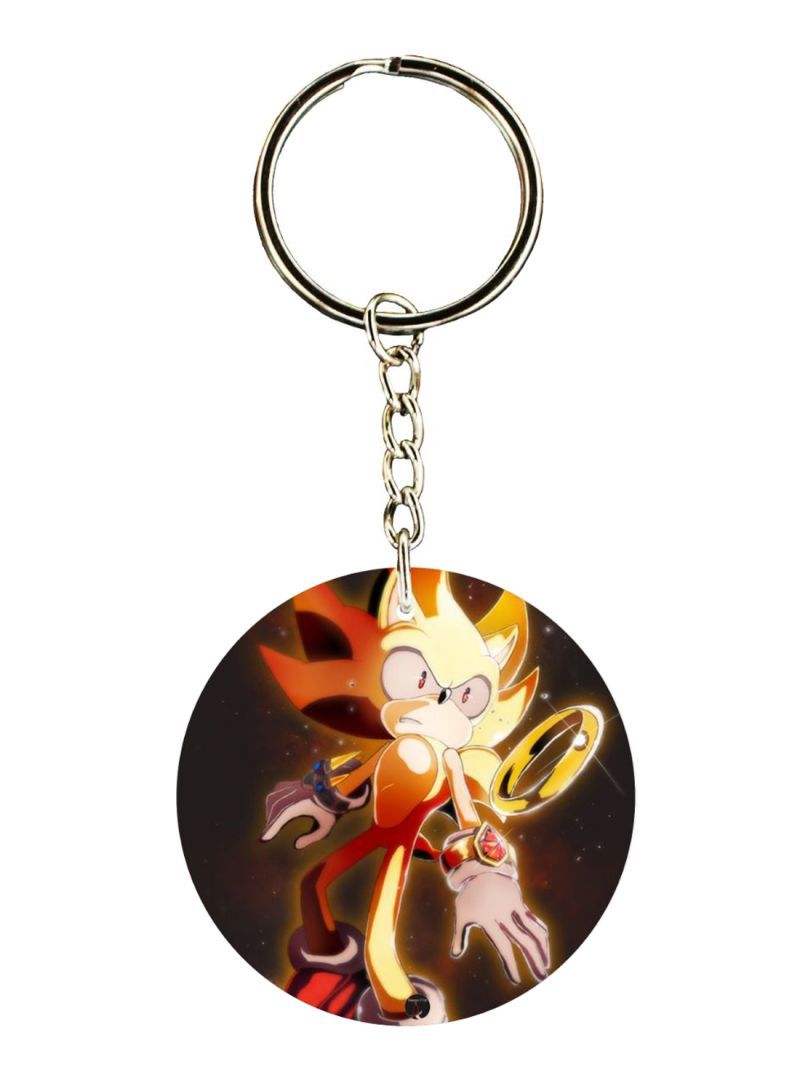 RKN Double Sided Sonic Printed Keychain