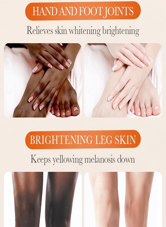 paminify كريم تبييض المفاصل الداكنة باميني في 5.2 أونصة، تبييض الجسم للبشرة الداكنة للركب والمرفقين، كريم تبييض قوي مرطب للمفاصل للترقوة والرقبة، مزيل تصحيح البقع الداكنة بفيتامين سي ونياسيناميد - Image 5