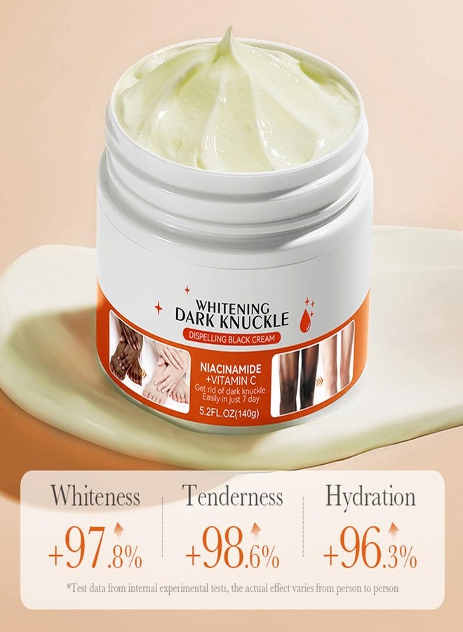 paminify كريم تبييض المفاصل الداكنة باميني في 5.2 أونصة، تبييض الجسم للبشرة الداكنة للركب والمرفقين، كريم تبييض قوي مرطب للمفاصل للترقوة والرقبة، مزيل تصحيح البقع الداكنة بفيتامين سي ونياسيناميد - Image 4