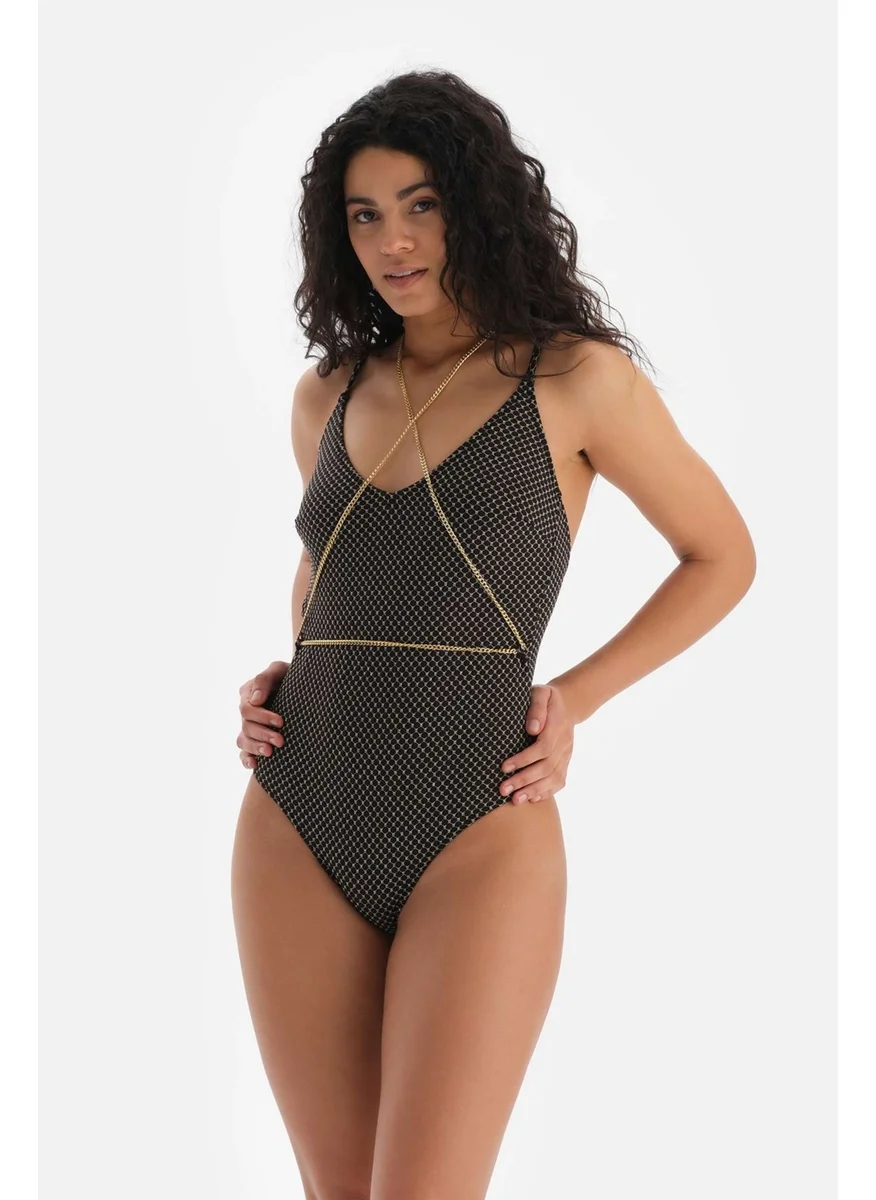 dagi Black Triangle Swimsuit