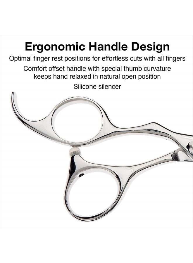 Olivia Garden SilkCut Professional Hairdressing Left Handed Shear and Thinner Intro Case (5.75") - Image 4