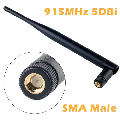 Wishiot 915MHz Lora Antenna 5DBi Gain SMA Male OmniDirectional Antenna with UFL to SMA Connector for Meshtastic Devices LoRa Board 1pcs - Image 3