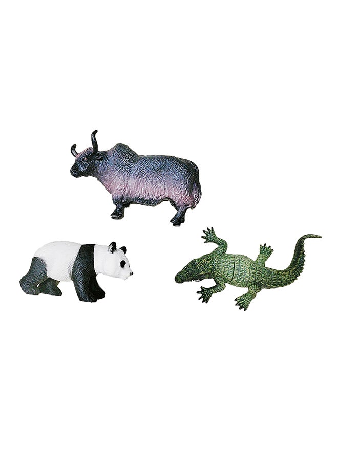 Galaxy Toys - Galaxy Animal Toy 1 PC (Assorted) – Realistic Wild Animal Figurine for Educational Play – Assorted Species Including Yak, Panda, Crocodile – Perfect for Young Animal Lovers and Collectors - Image 1