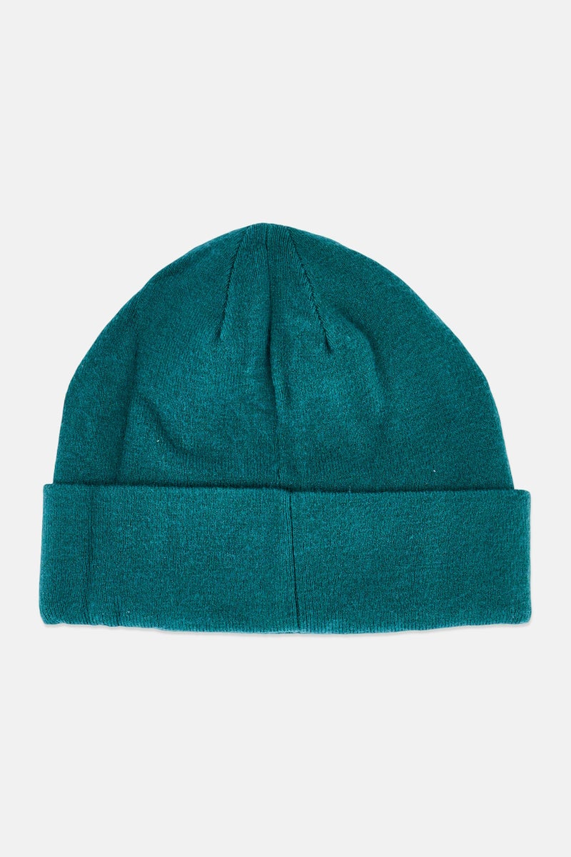 umbro Men Embroidered Logo Beanie, Forest Green - Image 2