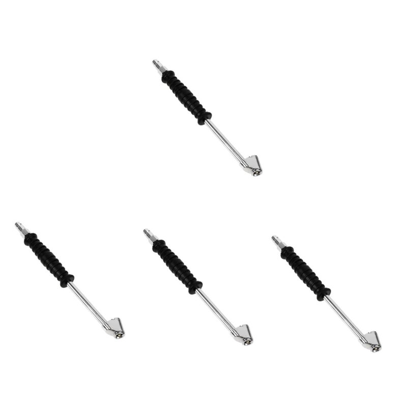 4 قطع ملحقات منفاخ الإطارات الهوائية المستقيمة متعددة الألوان 24 × 3 × 2.2 سم - Image 1