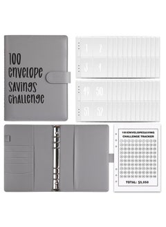 Y&D A5 Loose Leaf Book 100 Days Of Saving Money Saving Money Challenging Cash Envelopes Saving Money Couple Games Challenging Couple Gifts  - Image 1