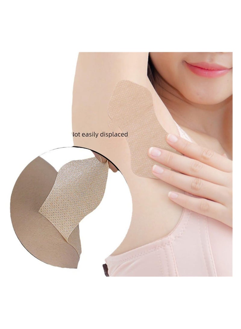 SYOSI Armpit Sweat Pads, 20 PCS Invisible Self-adhesive Underarm Sweat Pads, Disposable Anti Perspiration Absorbent Deodorant Prevention Pad, Armpit Antiperspirant Stickers for Women, Reduce Armpit Sweat - Image 2