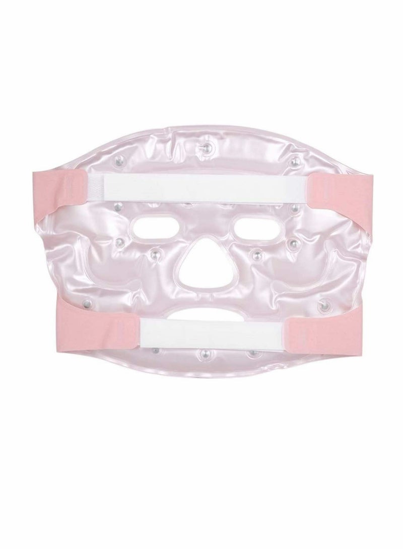KASTWAVE Hot Cold Face Gel Mask Facial Therapy Microwavable Freezable Reusable Relief Swollen Face Puffy Eyes Headaches Migraines Face Eye Mask Gel Cold Pack - Image 2