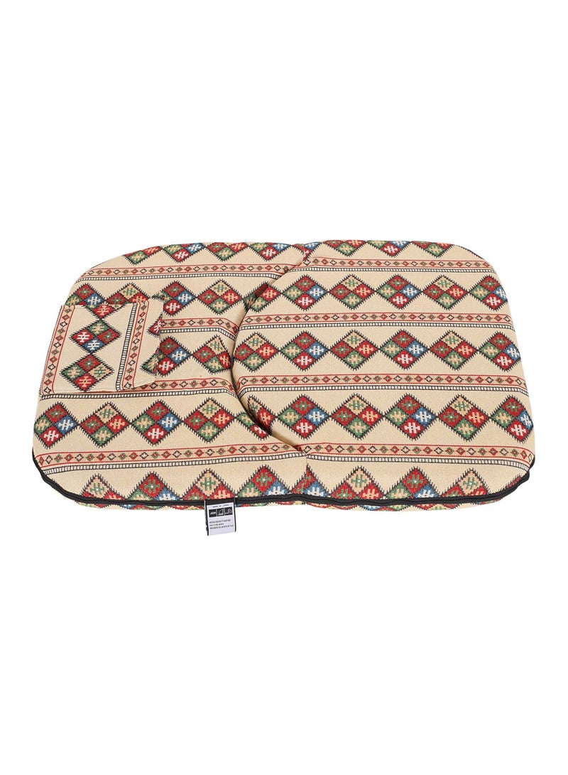 سمارت هوم كرسي تخييم قابل للطي بتصميم بيضاوي ، كرسي تخييم ارضي ومزود بحزام تثبيت، كرسي قابل للإمالة بـ 3 مستويات ، كرسي جلسة مريح - Image 2