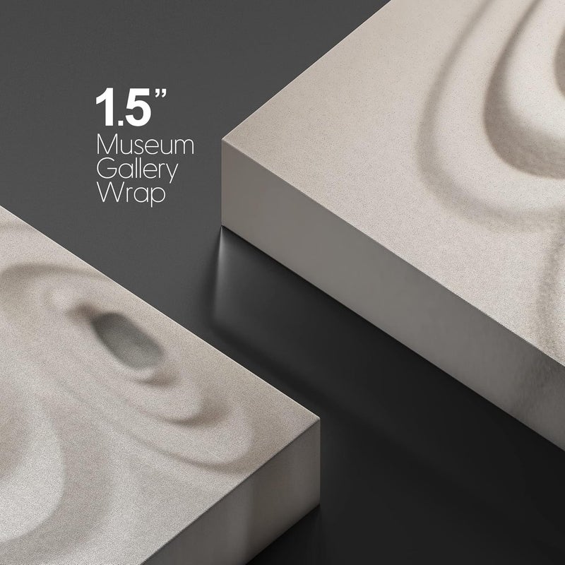 wall26 Zen Garden Canvas Print with Monarch Butterfly - Image 4