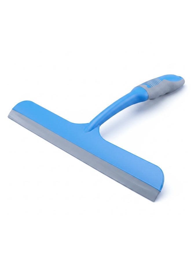 Duravel 25 cm Window Squeegee - Multipurpose Glass Cleaning Hand Wiper With Rubber Blade For Home & Office Use - Perfect For Window, Car Glass, Tiles, And Mirror - Lightweight And Durable - Image 2