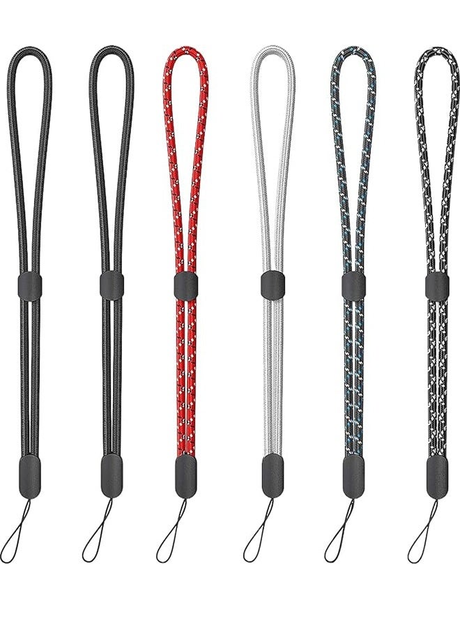 Tersely Hand Wrist Strap Lanyard,16cm/6.3 inch Wrist Straps Lanyard Phone Strap Hand Strap Adjustable Mini Wristlet Phone Wrist Strap for GoPro,Camera,Keys,Keychain, Phone,USB - Image 1