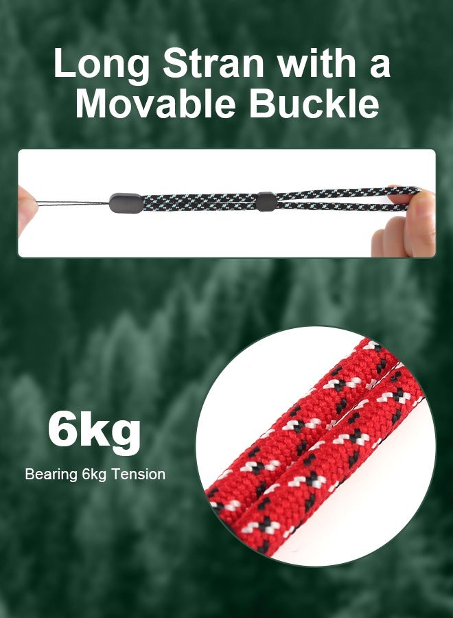 Tersely Hand Wrist Strap Lanyard,16cm/6.3 inch Wrist Straps Lanyard Phone Strap Hand Strap Adjustable Mini Wristlet Phone Wrist Strap for GoPro,Camera,Keys,Keychain, Phone,USB - Image 3