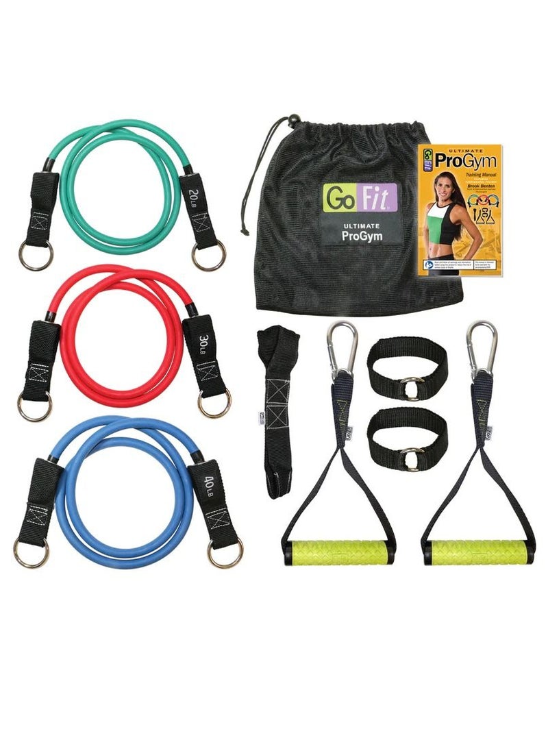GoFit Ultimate ProGym - Portable Resistance Band Fitness Equipment  - Image 1