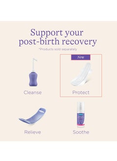 Lansinoh Lansinoh Extra Absorbent Premium Maternity Pads 0-2 Weeks Post-Birth, After Delivery Pad For Urinary Incontinence & Heavy Flow|Extra Soft Ultra-Absorbent|Postpartum Flow & Overnight Flow|Pack Of 10  - Image 4