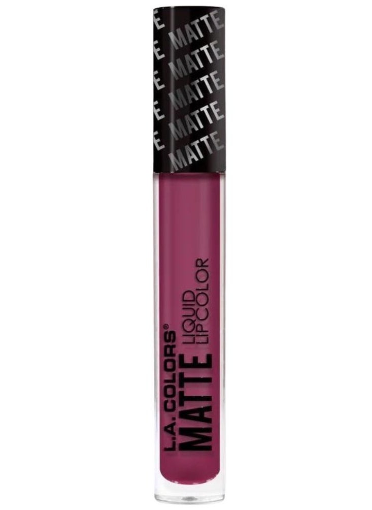 LA Colors L.A. Colors Matte Liquid Lip Color Long Wearing Fierce 4g  - Image 1
