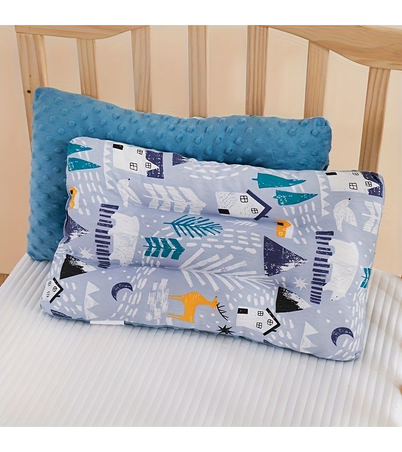 1 Pack Children Pillow Lion Plane Pattern 11.81 X 19.69 Inch Soft Plush Fabric Skin Friendly For Ages 2 To 10 - Image 1