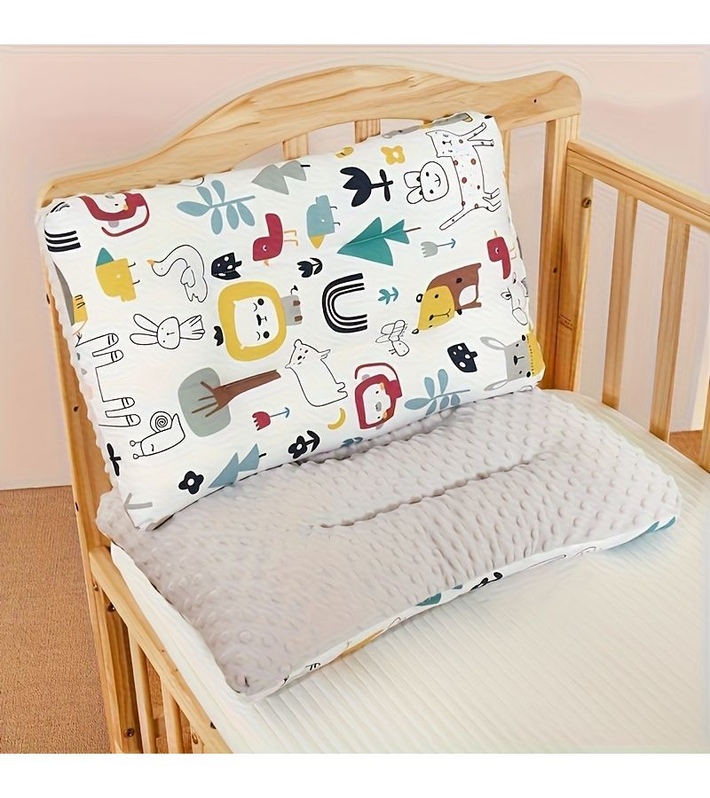 1 Pack Children Pillow Lion Plane Pattern 11.81 X 19.69 Inch Soft Plush Fabric Skin Friendly For Ages 2 To 10 - Image 4