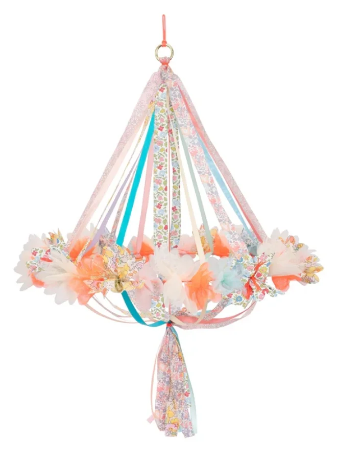 Meri Meri Floral Fabric Chandelier