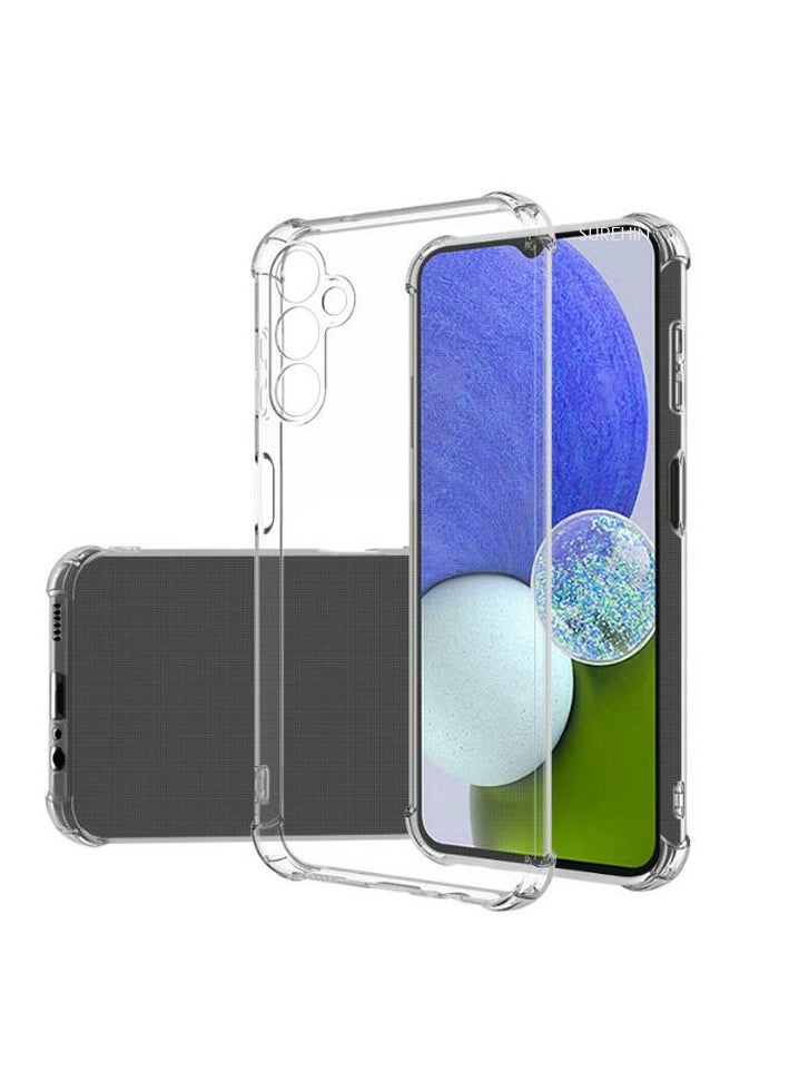 Generic - Samsung Galaxy A15 Clear Cover Case soft TPU Transparent Back Protective Case shock Absorbent Reinforced Corner Cover for Samsung Galaxy A15 Clear - Image 1