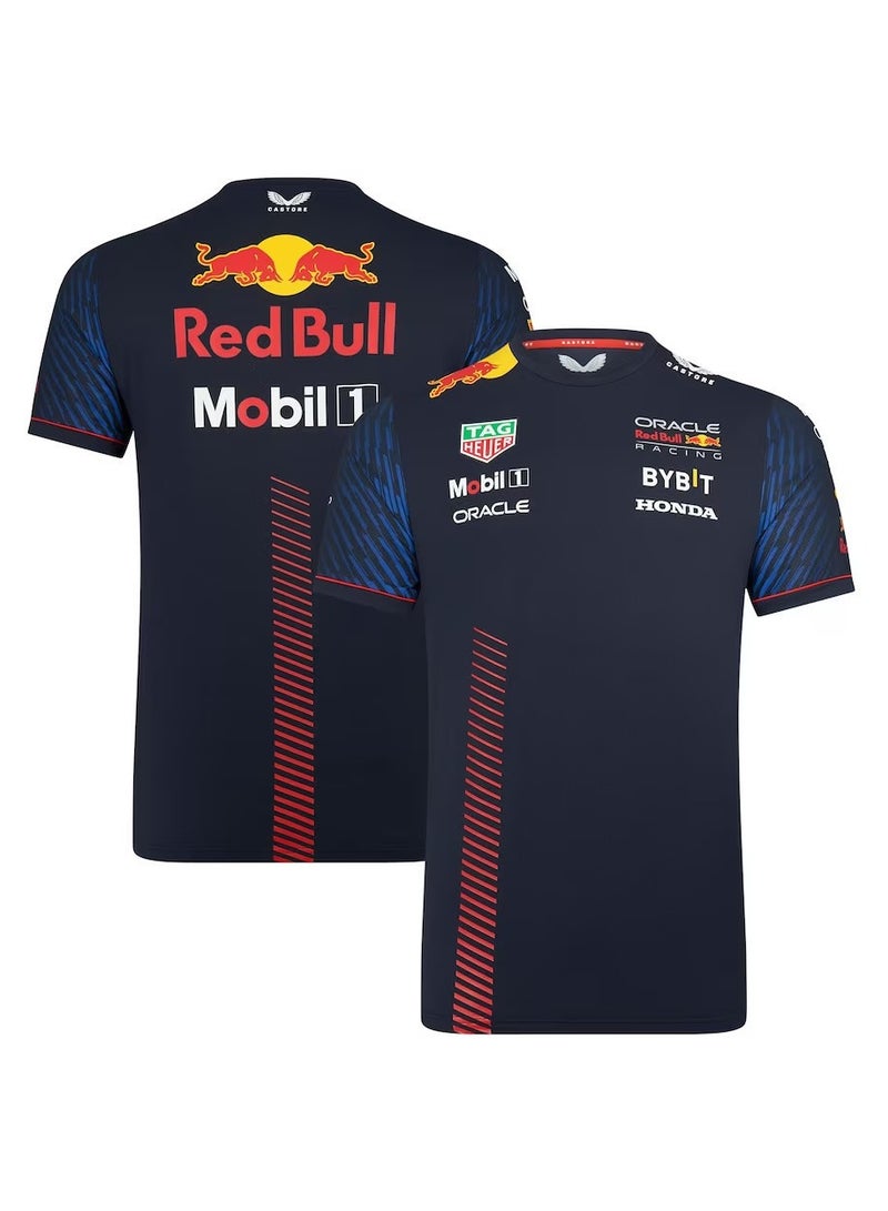 Generic Casual Racing Shirt Sublimation Motorcycle Racing T Shirt Man Team Racing Shirt  - Image 1