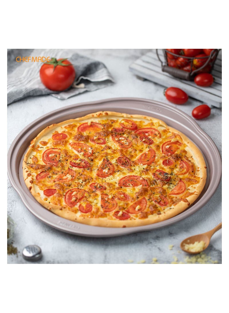 شيف ميد صينية بيتزا 14 بوصة مع فتحات غير لاصقة أواني خبز - Image 5
