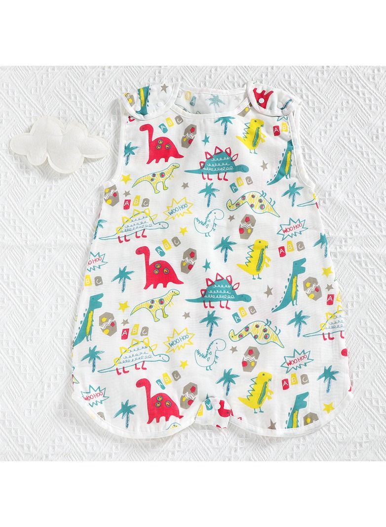 Loquat Summer Suitable For Baby Anti Startle Cotton Wrap Sleeping Vest Bag