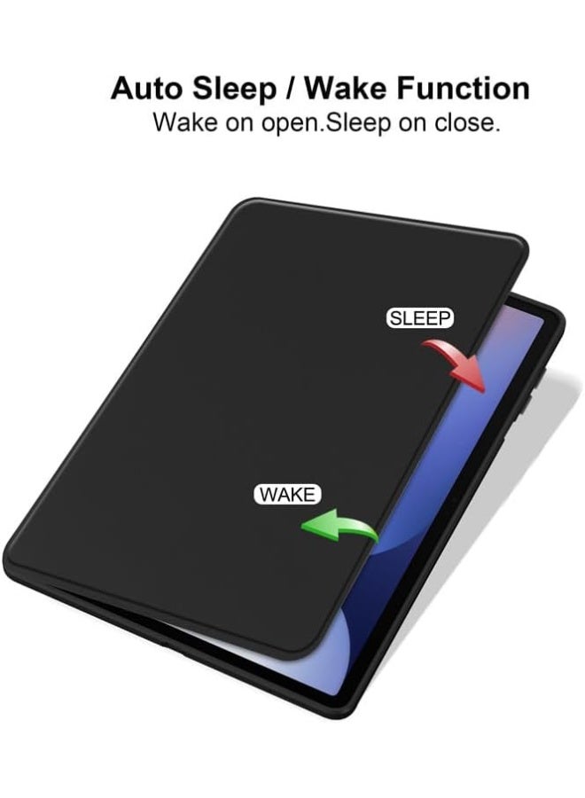 CHEROSIN حافظة تابلت لجهاز سامسونج جالاكسي تاب S11 5G مقاس 11 بوصة 2025، غطاء واقي مع قاعدة دوارة 360° وفتحة قلم - Image 3