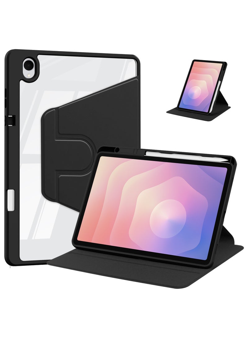 CHEROSIN حافظة تابلت لجهاز سامسونج جالاكسي تاب S11 5G مقاس 11 بوصة 2025، غطاء واقي مع قاعدة دوارة 360° وفتحة قلم - Image 1