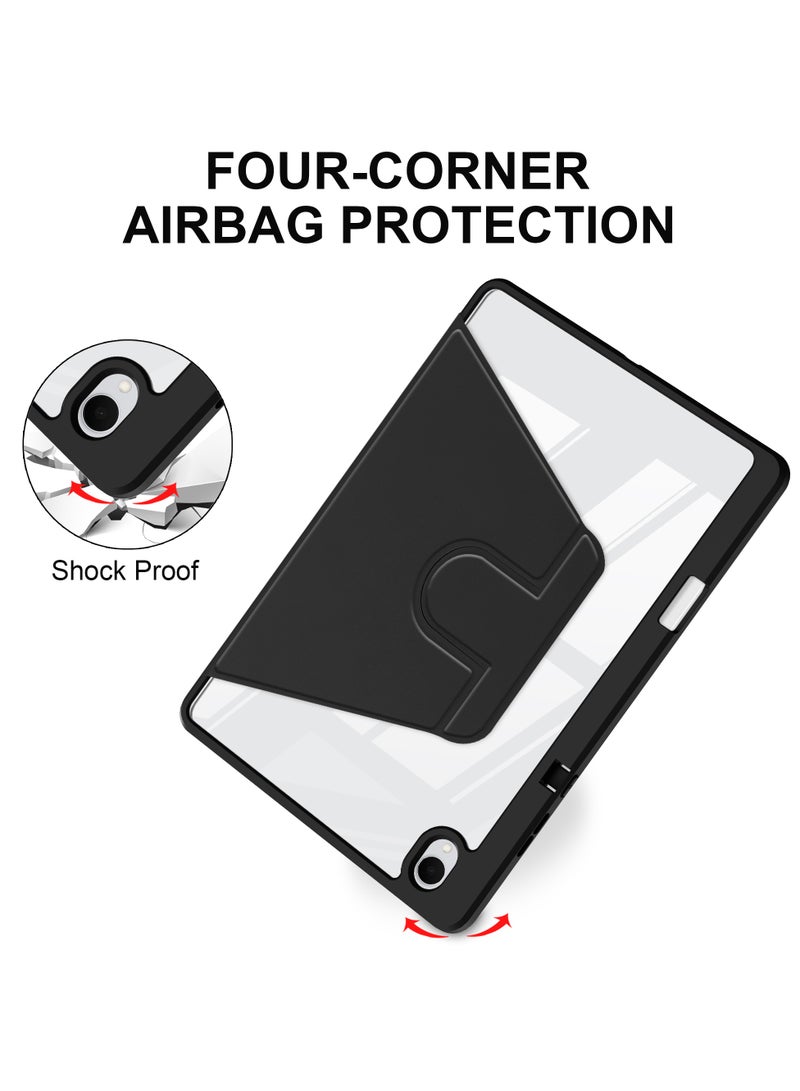 CHEROSIN حافظة تابلت لجهاز سامسونج جالاكسي تاب S11 5G مقاس 11 بوصة 2025، غطاء واقي مع قاعدة دوارة 360° وفتحة قلم - Image 4