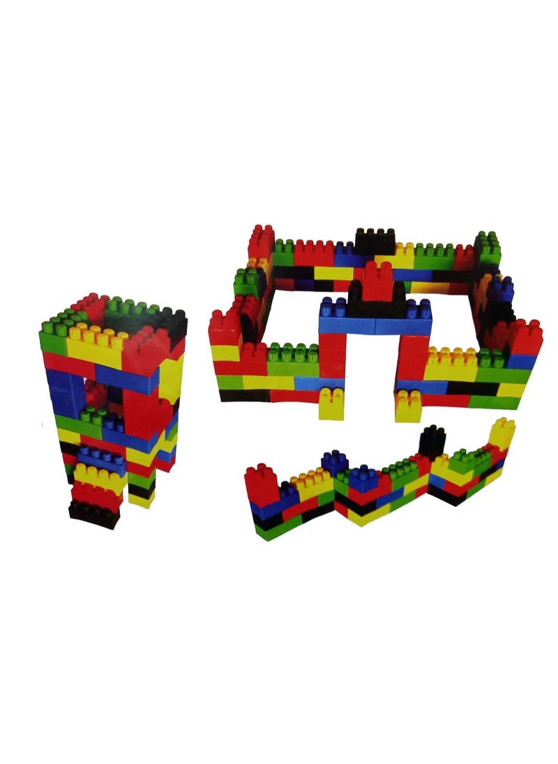 RBWTOYS RBW Toys Jumbo Blocks Building Sets Colorful Interlocking Blocks Set in Puzzle Games,Jumbo Building Blocks Set includes 50 durable plastic blocks in 4 different colors RW-16645  - Image 3